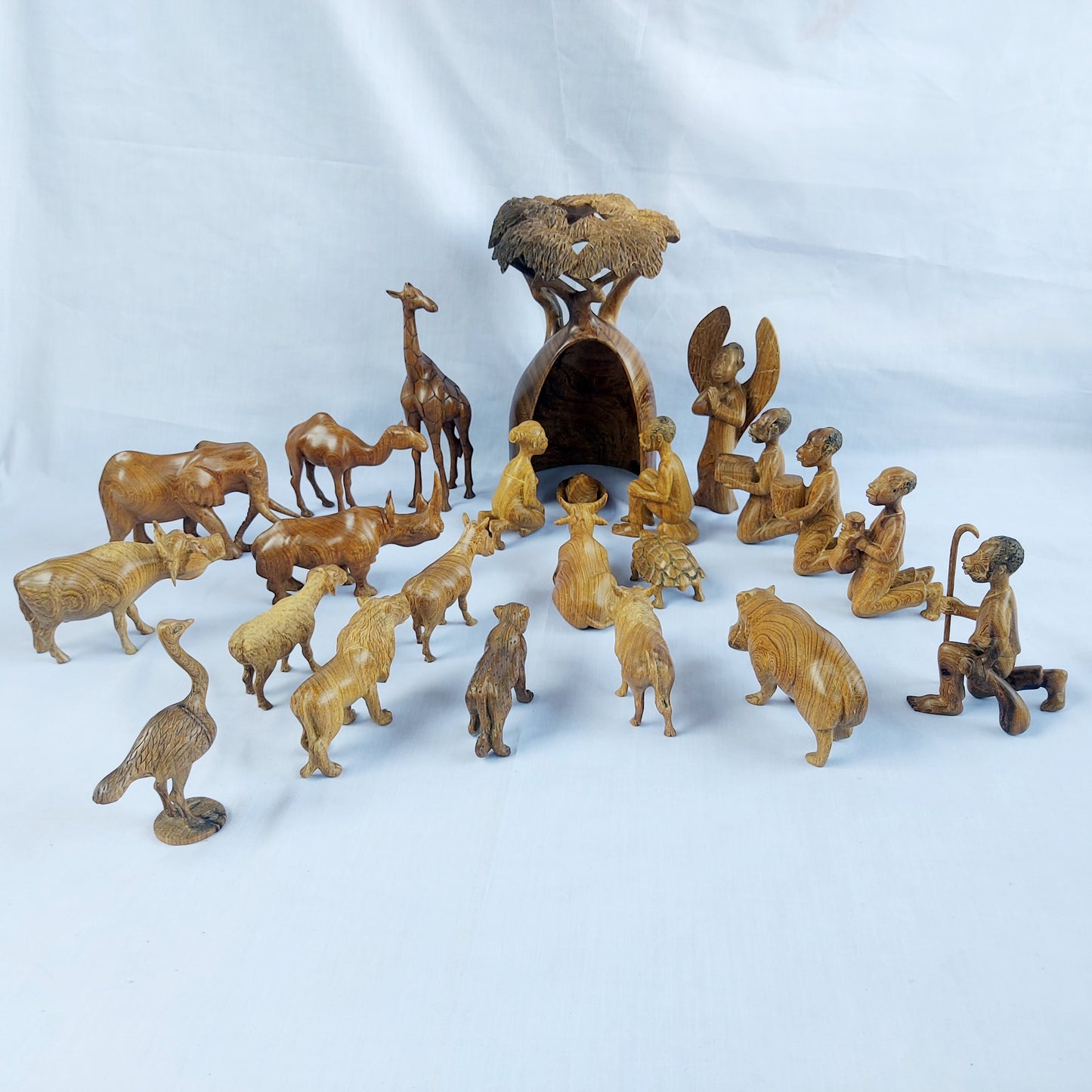 The Old Baobab Nativity set