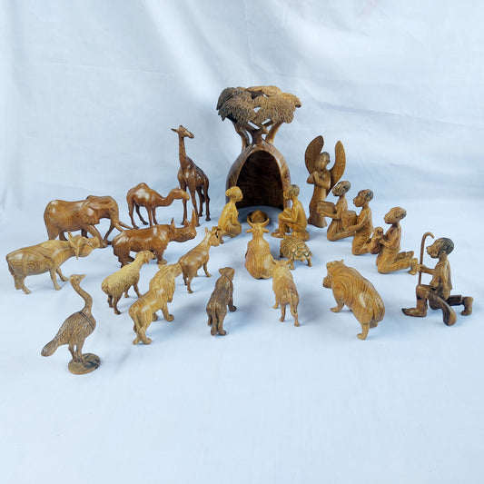 The Old Baobab Nativity set